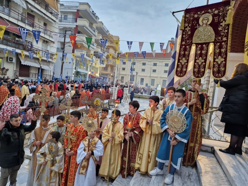 Η εορτή της Αγίας Βαρβάρας στη Δράμα